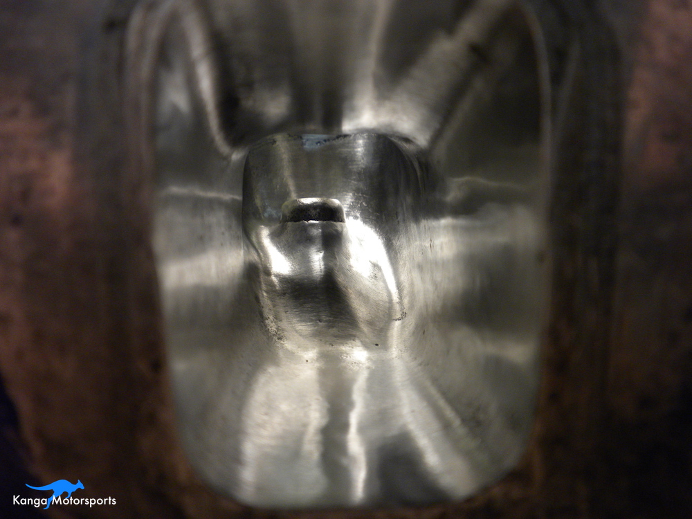 Datsun Cylinder Head Exhaust Port Polishing Detail.JPG