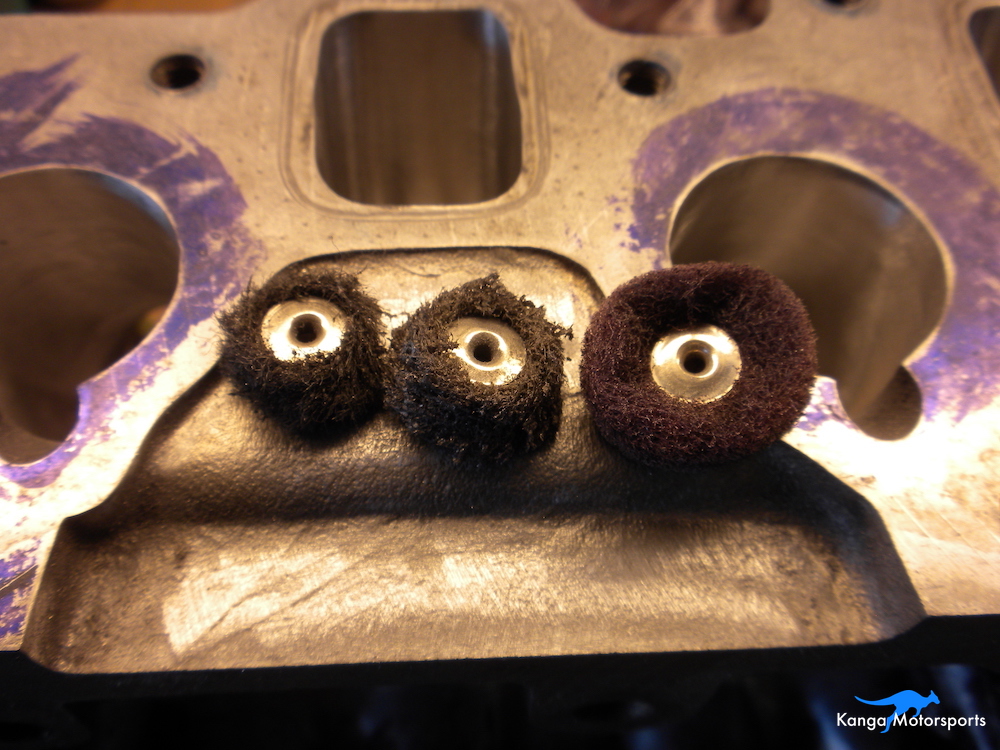 Datsun Cylinder Head Polishing Buffs.JPG