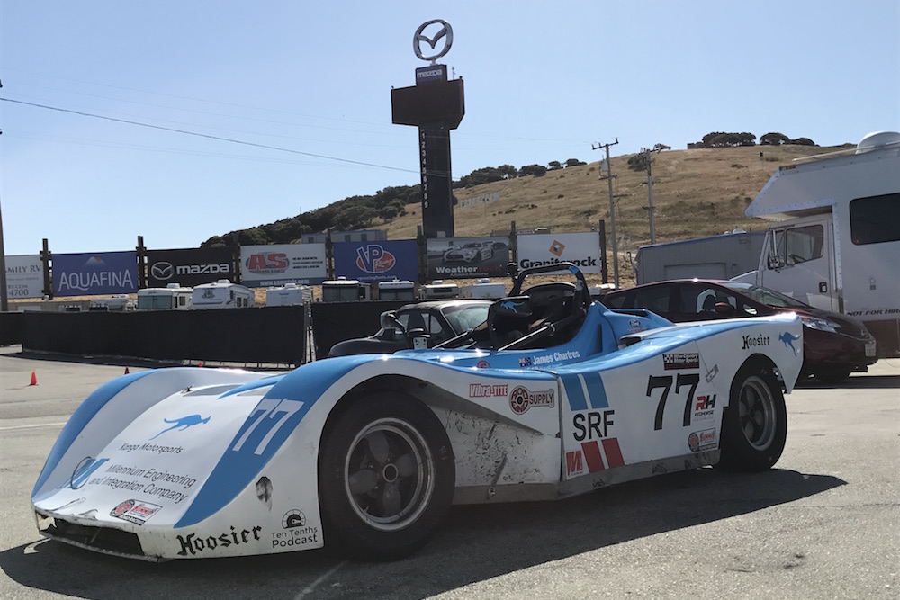 Kanga Motorsports Mazda Raceway Laguna Seca Paddock Postcard.JPG