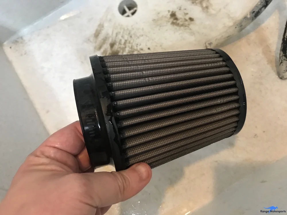 Kanga Motorsports Spec Racer Ford Gen3 Air Filter Maintenace Cleaned Let Dry.jpg