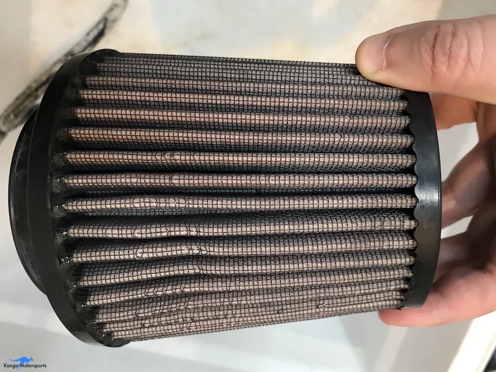 Kanga Motorsports Spec Racer Ford Gen3 Air Filter Maintenace Clean and Dry.jpg