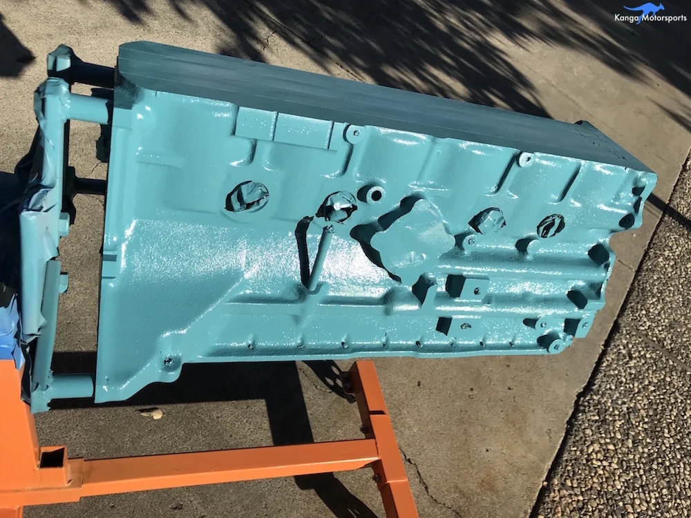 Painting the Engine Block Datsun 240z — Kanga Motorsports