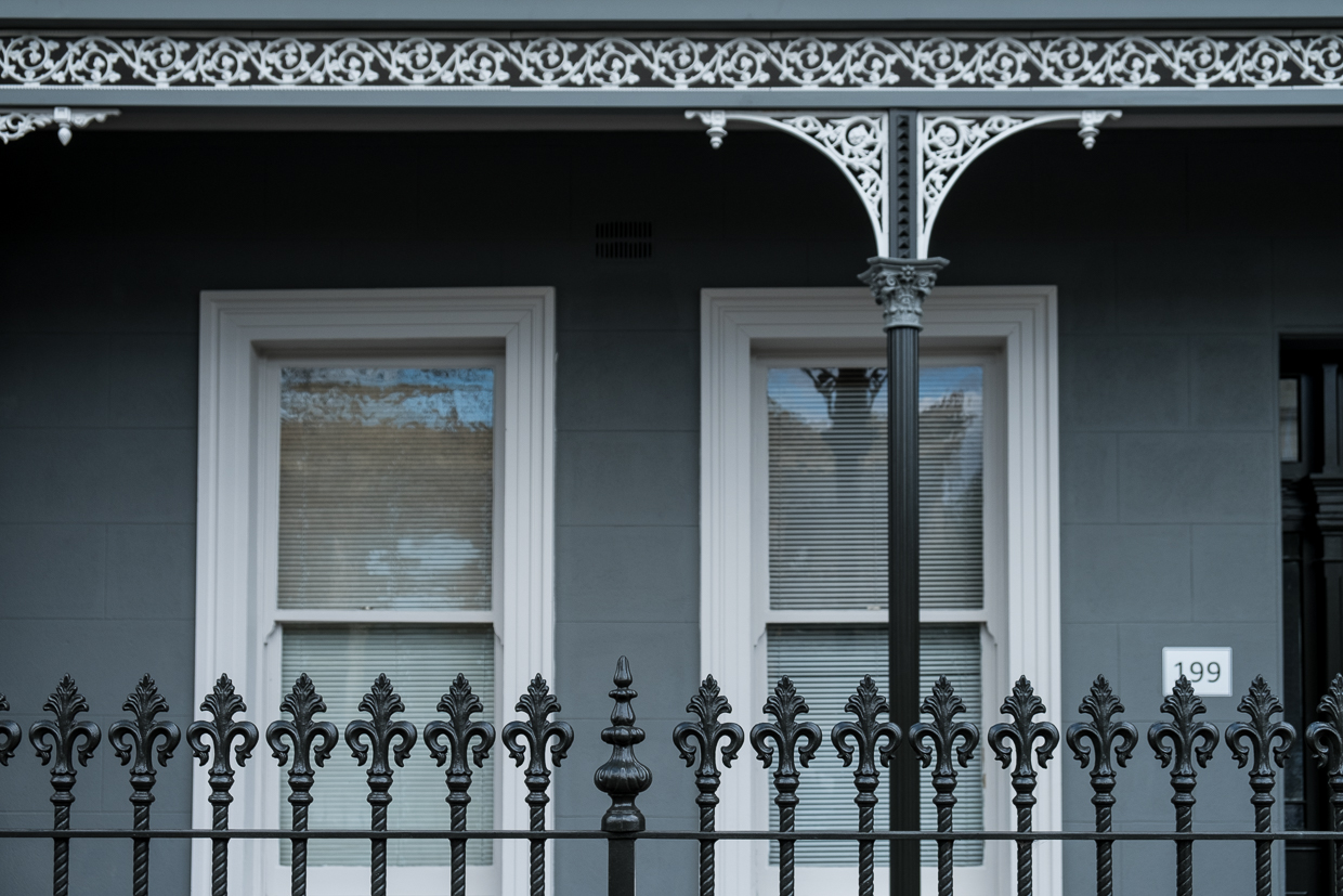 Winter tones in Carlton. 