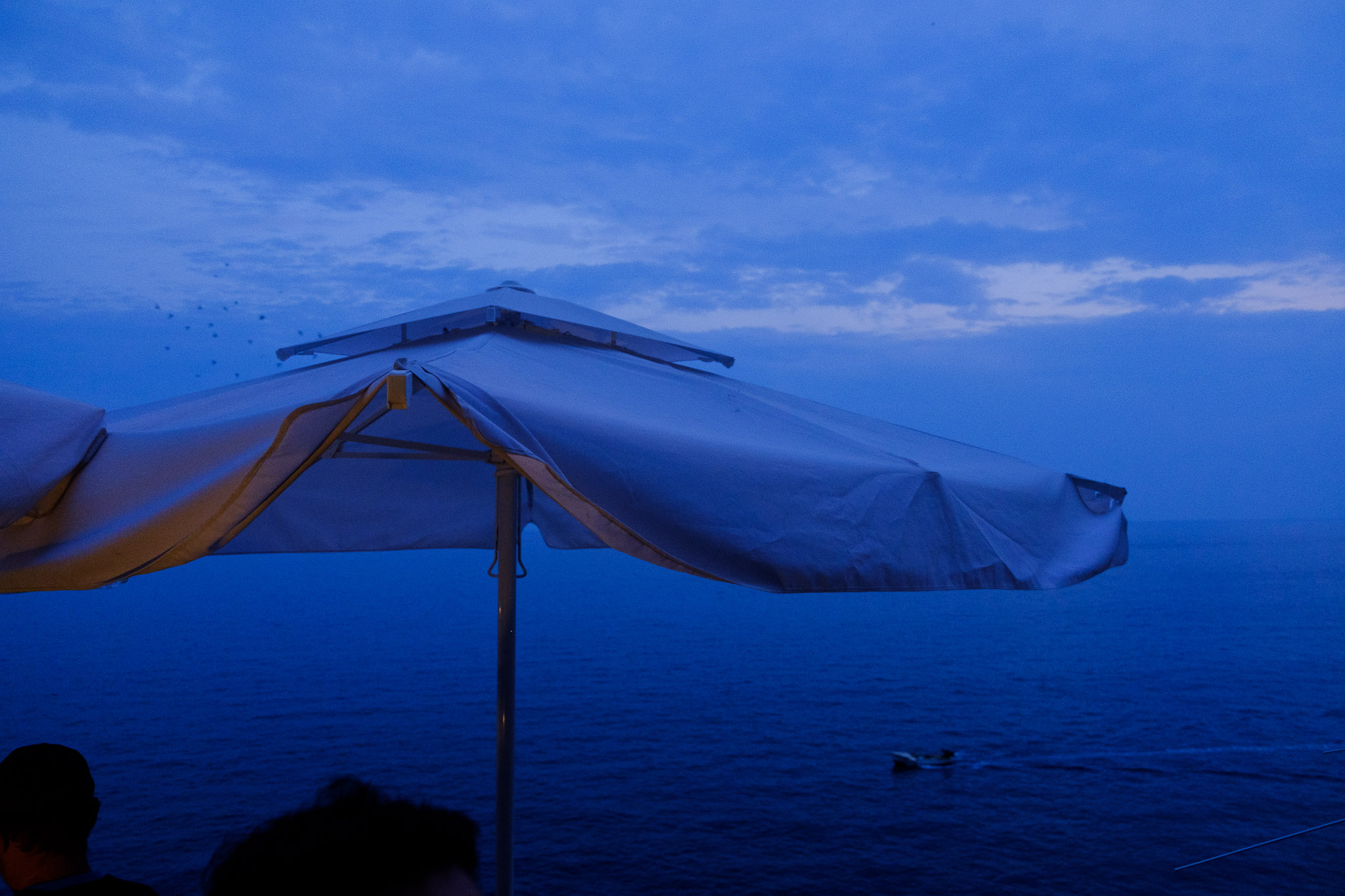 View from Buza Bar. A bar on the side of a cliff.