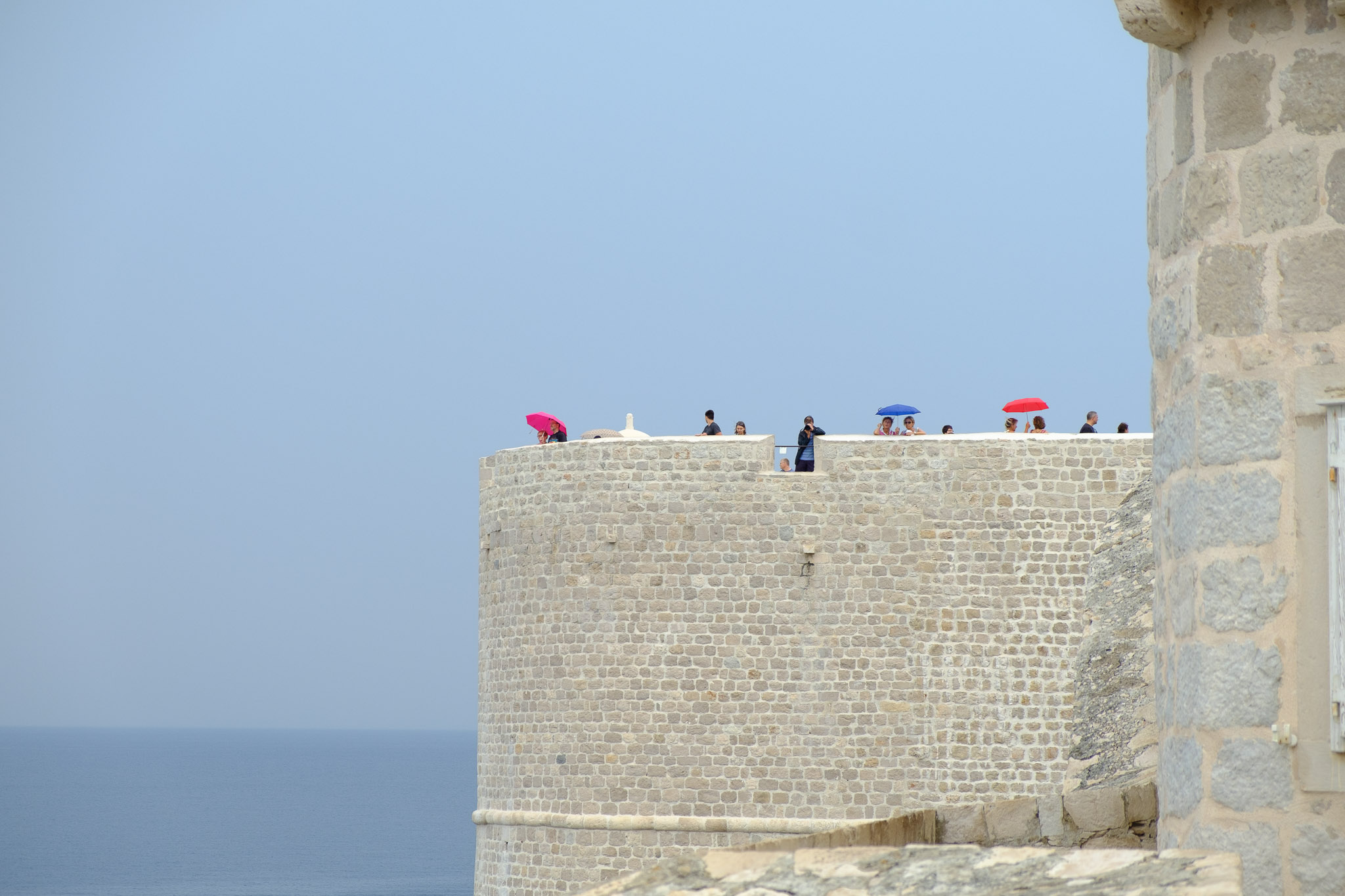 Dubrovnik. The Old Town Wall