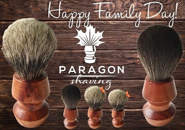 ❤🍁Happy Family Day from our family to yours!!🍁❤ #wetshaves #wetshaving #traditionalshaving #Mensfashionpost #gentleman #skincare #razor #oldschoolbarber #barber #shavingbrush #brush #badger #safetyrazor #handcrafted #shave #style #men #mensfashion 