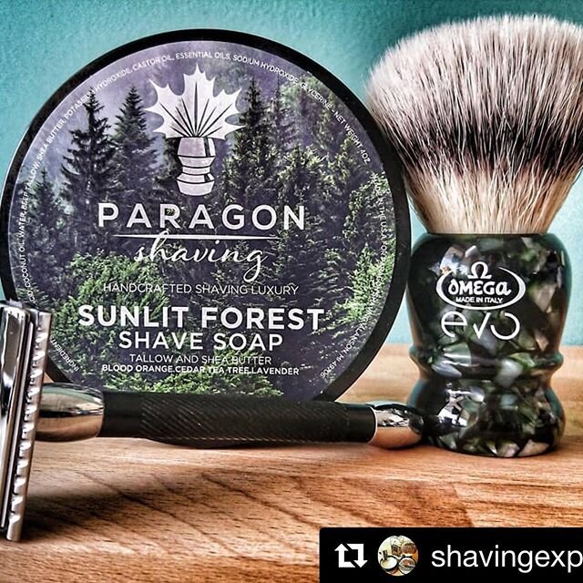 Wonderful review from a great customer all the way in the Netherlands! Thank you!! #Repost @shavingexperience with @get_repost
・・・
Soap : Paragon Shaving - Sunlit Forest
SOTD : 27-04-2020
Razor : Merkur 20C 
Blade : Astra Superior Stainless (7) Blue
