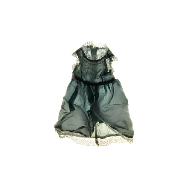   Ivey    a shoebox full of dresses  My mother moved from Tasmania to Victoria when she was seven – after her mum passed away. When she arrived my great-aunt Ivey gave her a present to welcome her, which was a doll with a handmade dress. These dresse