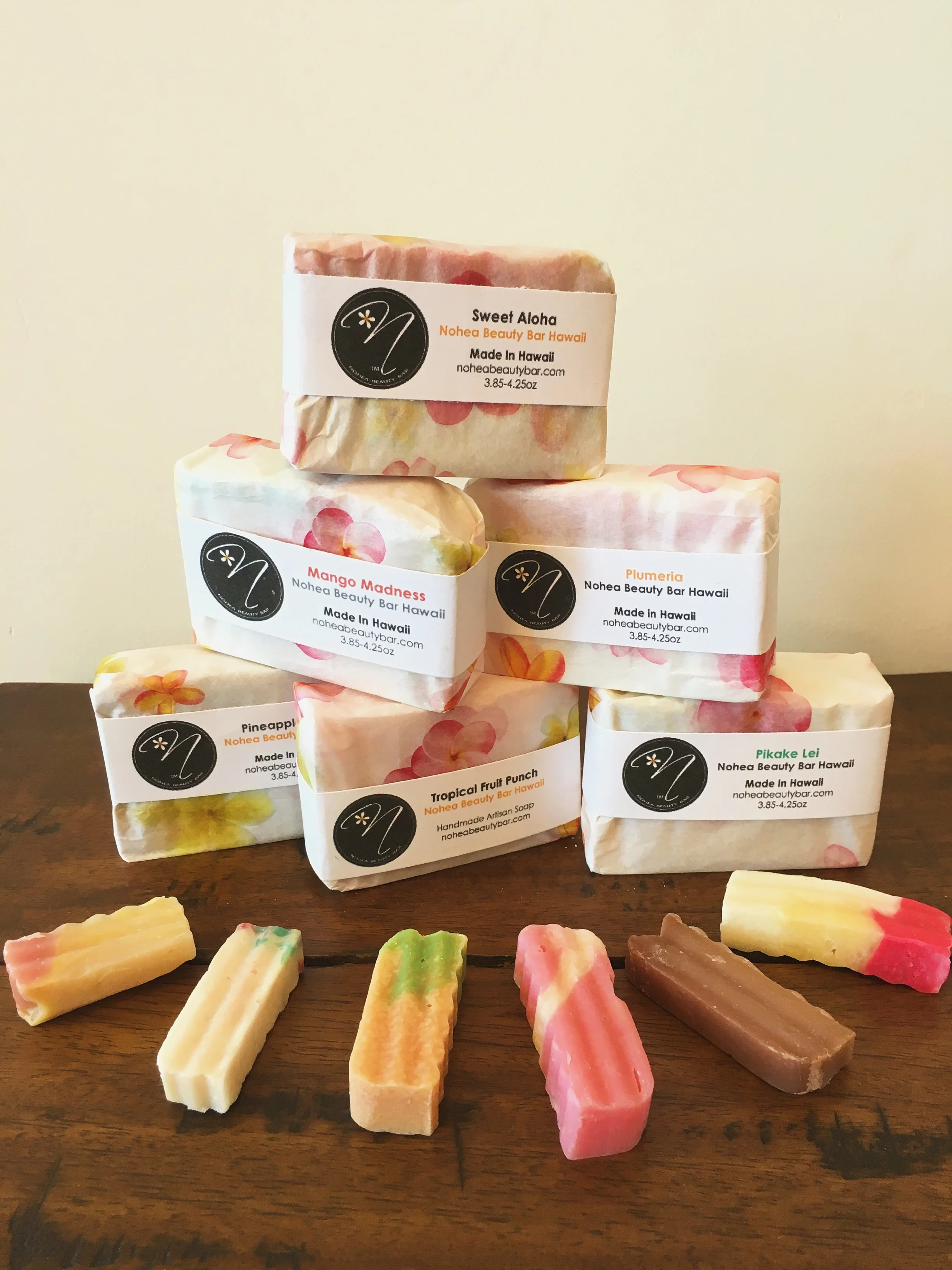 Our personal favorites! These soaps keep your skin feeling quenched after your shower. We love the plumeria and pikake.