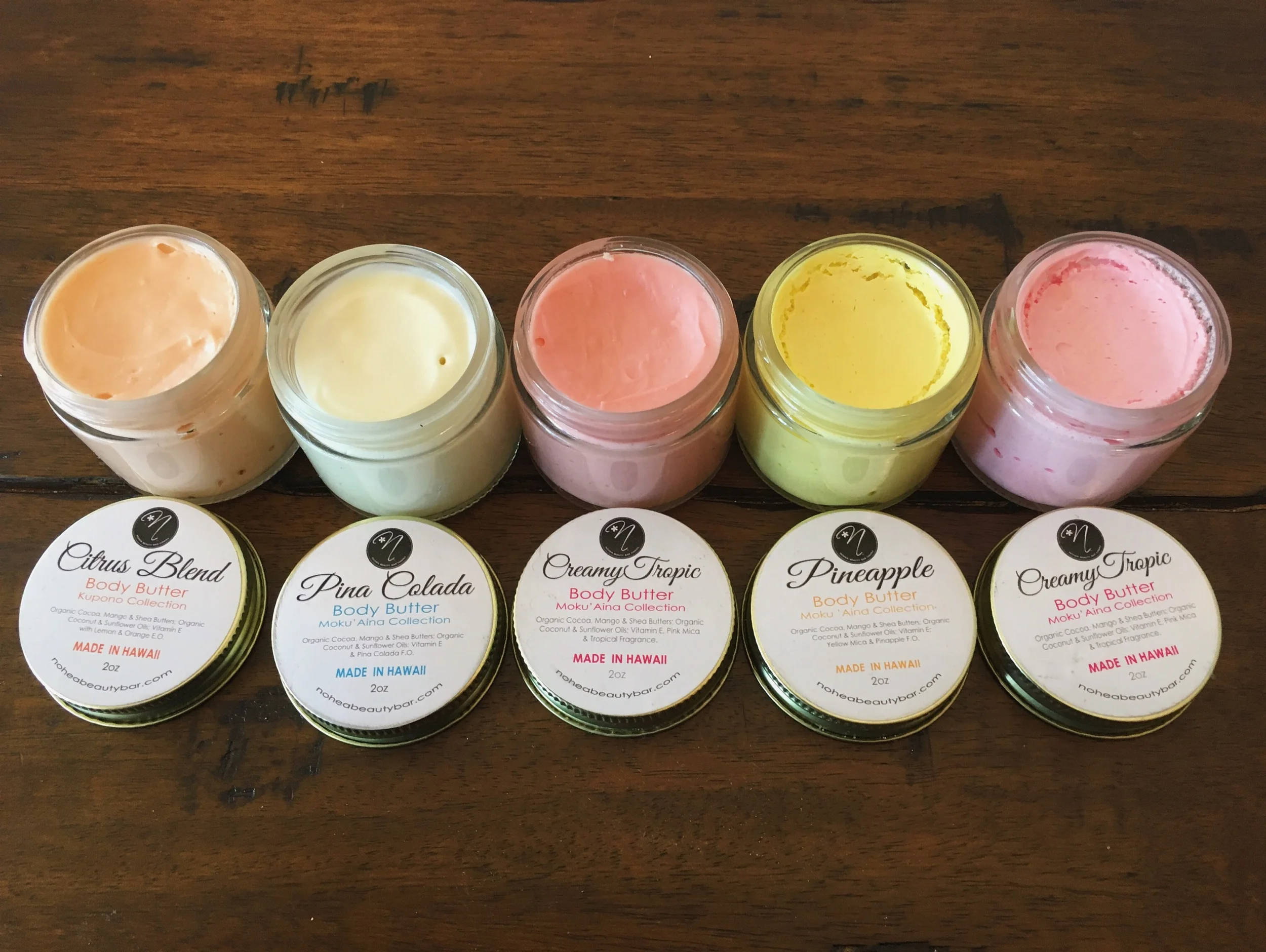 The body butters are so moisturizing and smell like you've just stepped into an exotic tropical oasis (no kidding).
