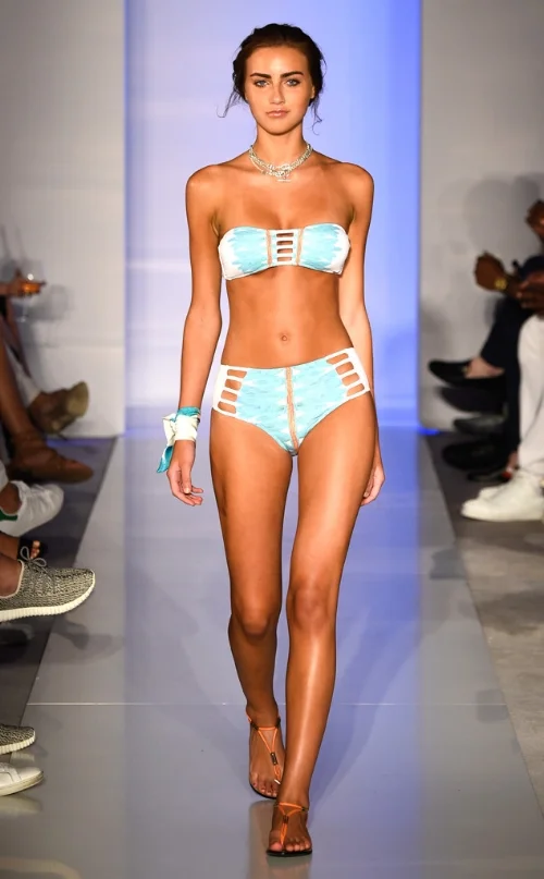 Strapless and unique prints and color! 