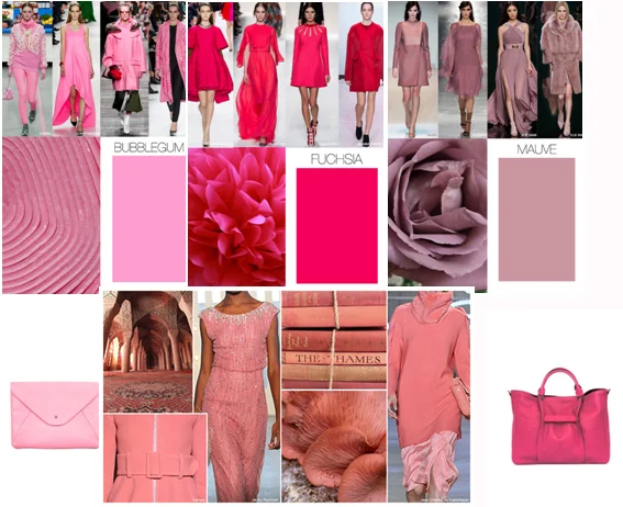 Last but not least, the color of the season! This is Fall's "new" burgundy. Mauve, nude, dusty pinks, roses, it's in! Try mixing it up and use these colors for your all your upcoming Holiday parties! 