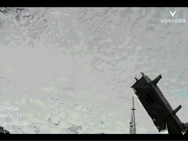 Alpha Cubesat Launches from ISS