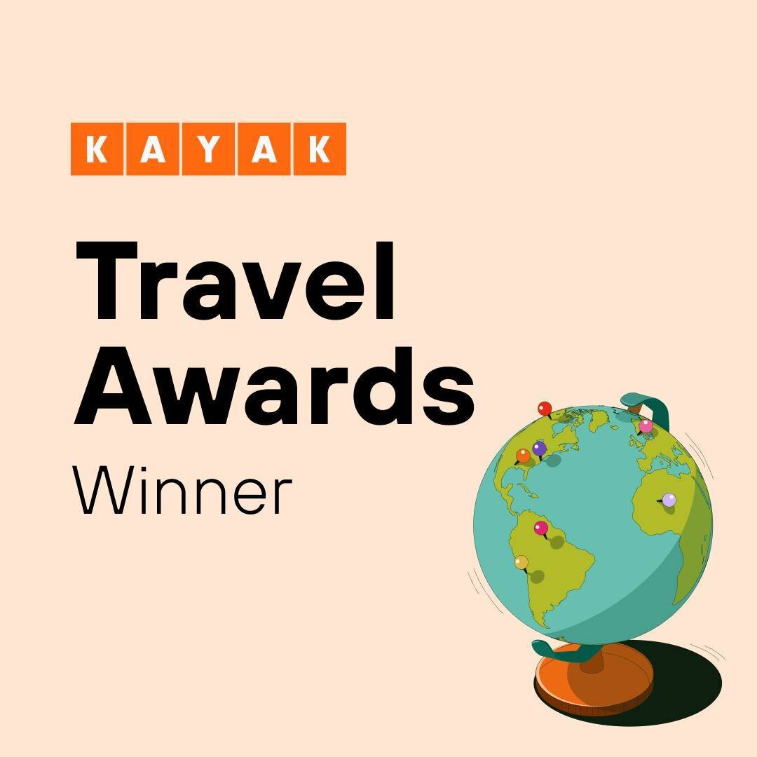 Gracias Kayak!!
Casa de Hu&eacute;spedes Santa Mar&iacute;a ha sido reconocido en los KAYAK Travel Awards. El premio se basa en las opiniones de los hu&eacute;spedes, as&iacute; que queremos darles nuestro agradecimiento m&aacute;s especial. #KAYAKTr