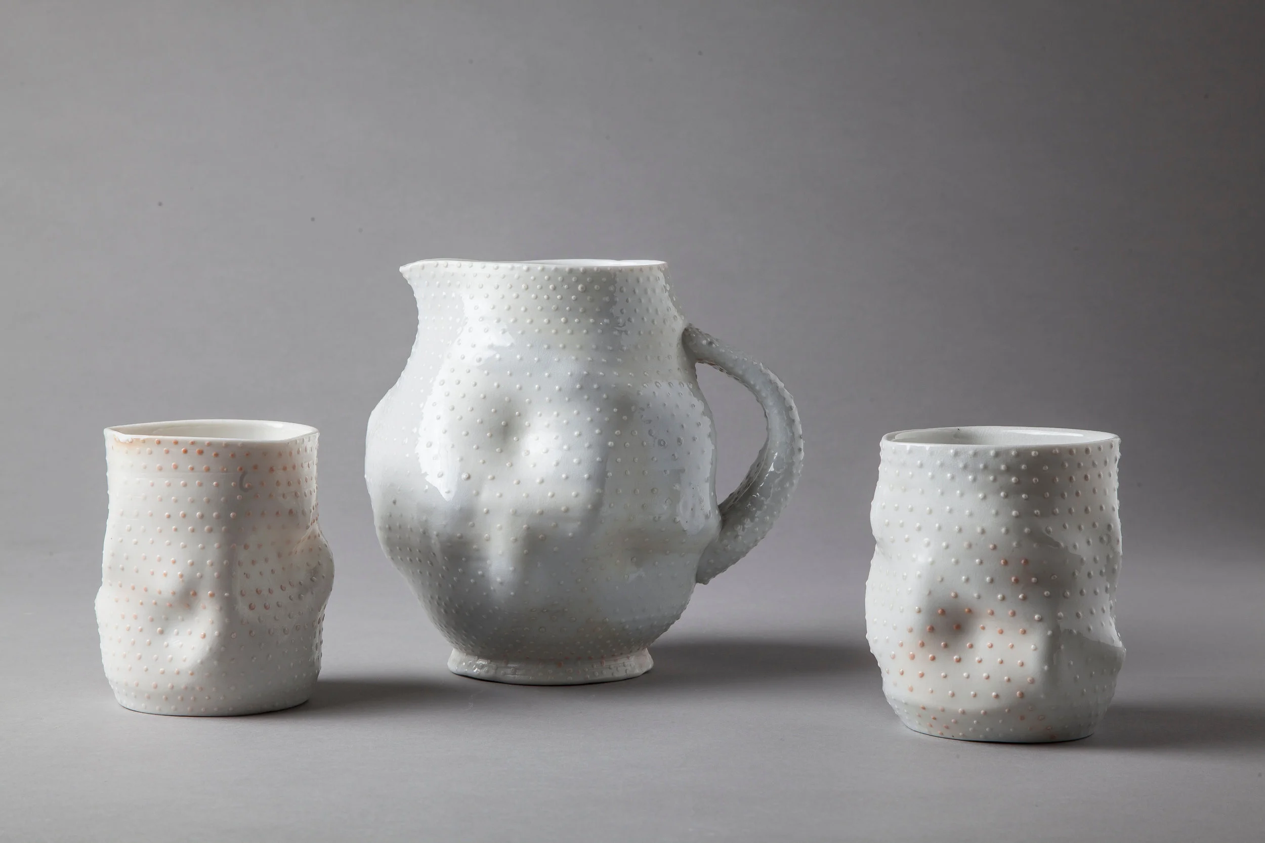 Pitcher and Two Cups