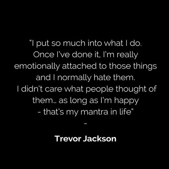 &ldquo;Quote&rdquo;. @trevorjacksonofficial @david_hellqvist @joycehk