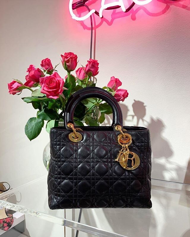 #tbt to last spring and this lovely Lady Dior 👜💗