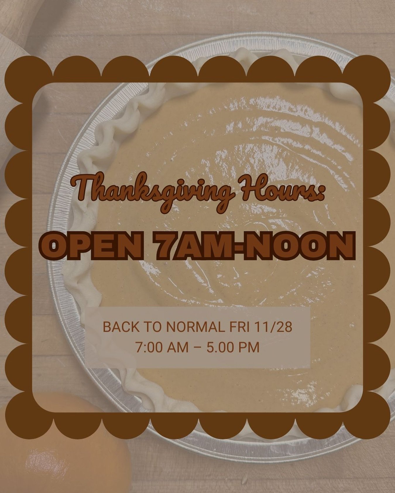 Don&rsquo;t stress about making coffee for all your guests this year&hellip; come in to the Dragonfly 7am-noon!☕️🍂