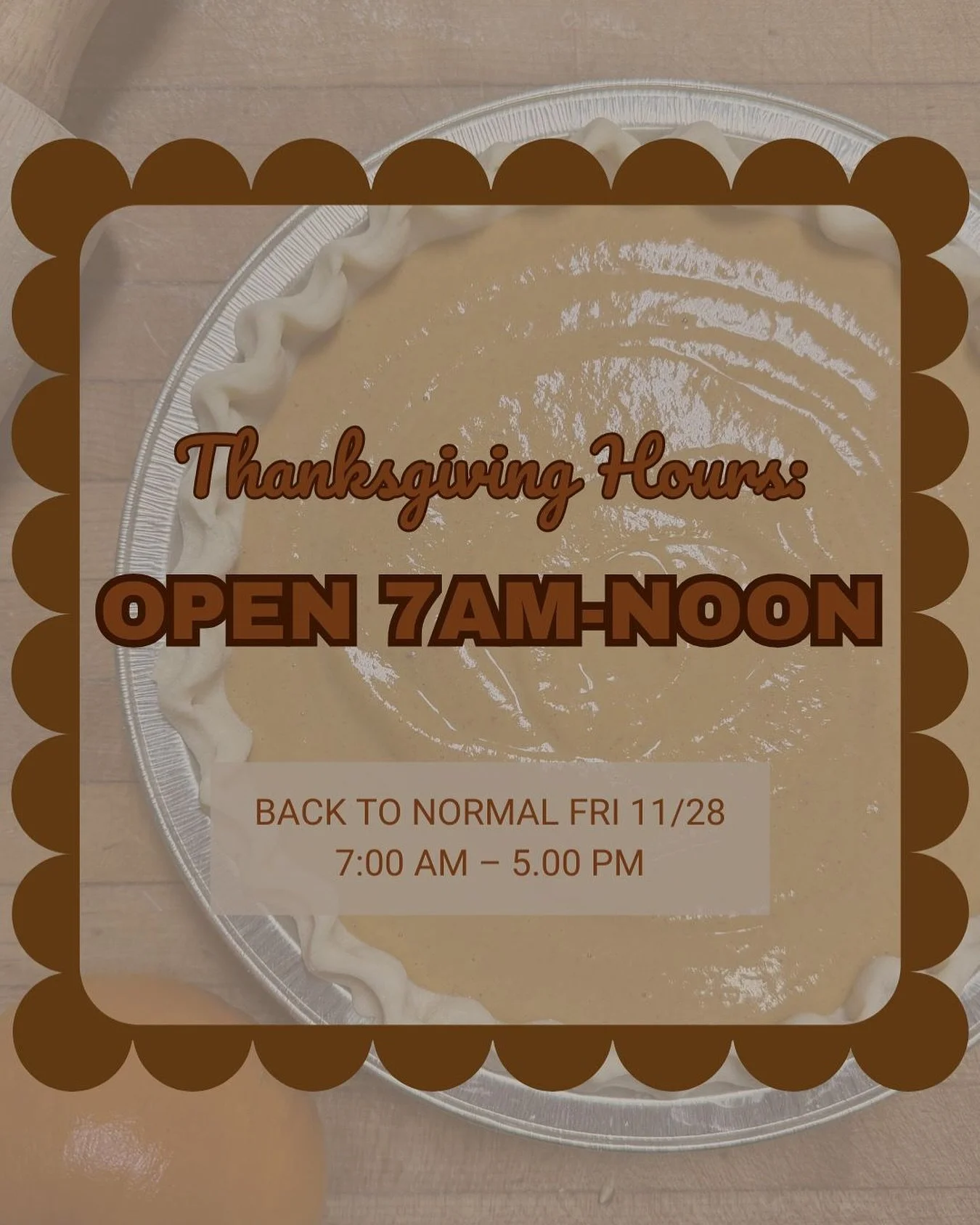 Don&rsquo;t stress about making coffee for all your guests this year&hellip; come in to the Dragonfly 7am-noon!☕️🍂