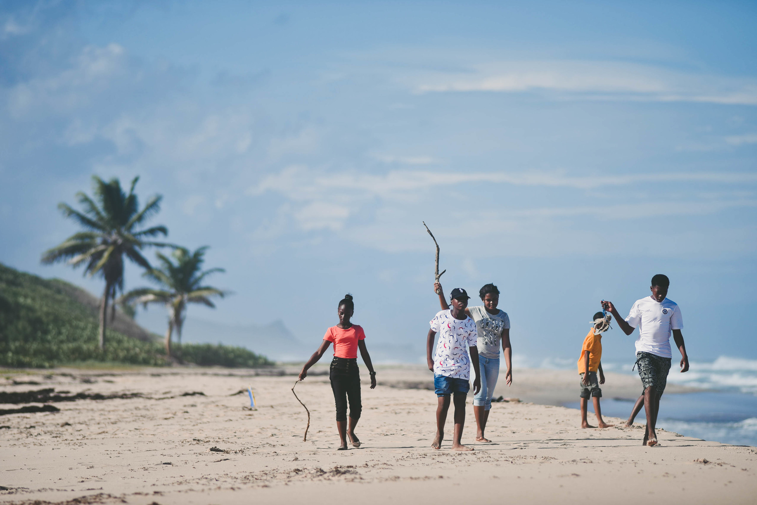 Bathsheba, the most famous surfing spot in Barbados, known as the Soup Bowl