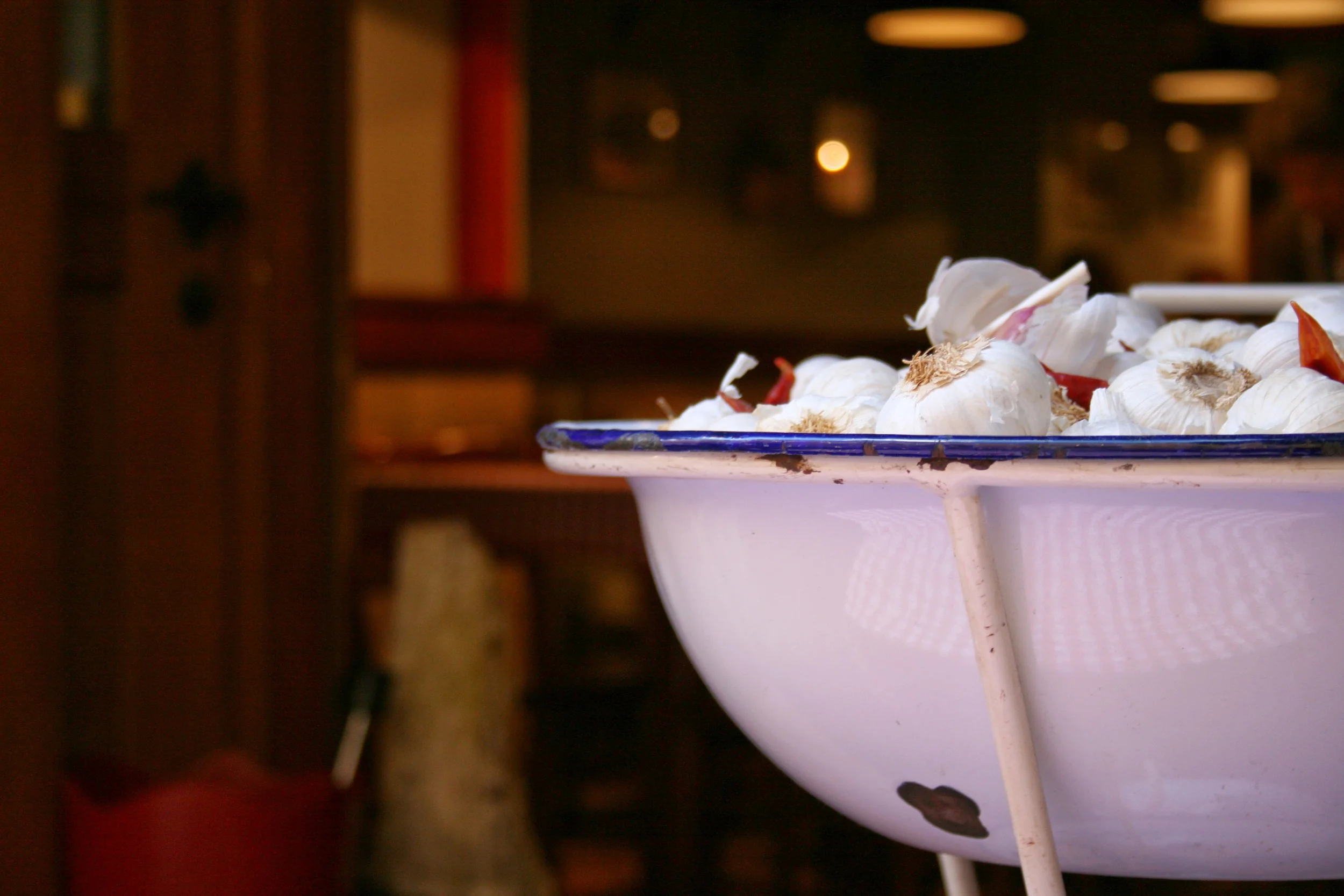 Garlic is an essential part of Italian cuisine and always apparent in small local trattorias