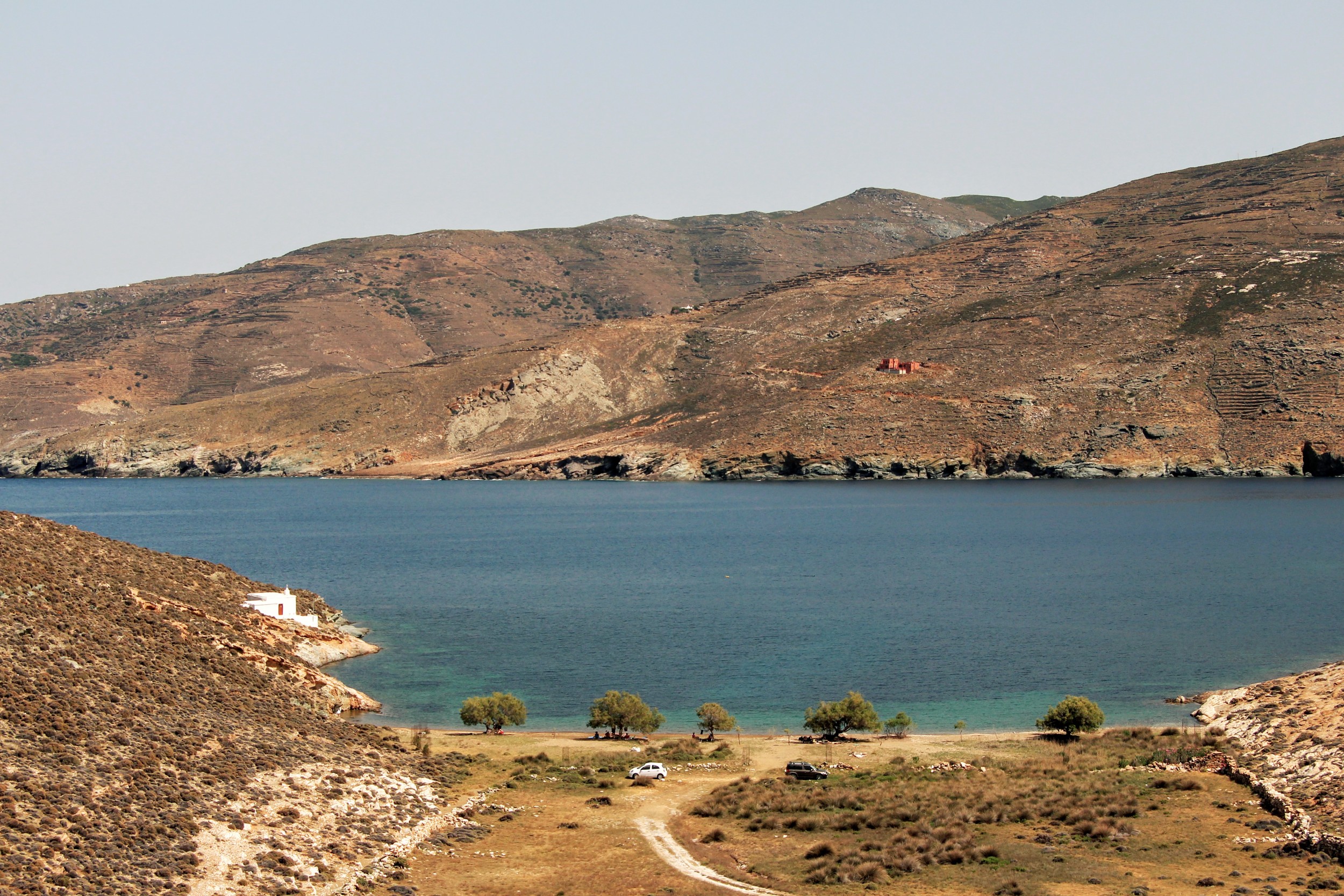 The bay of Agia Thalassa