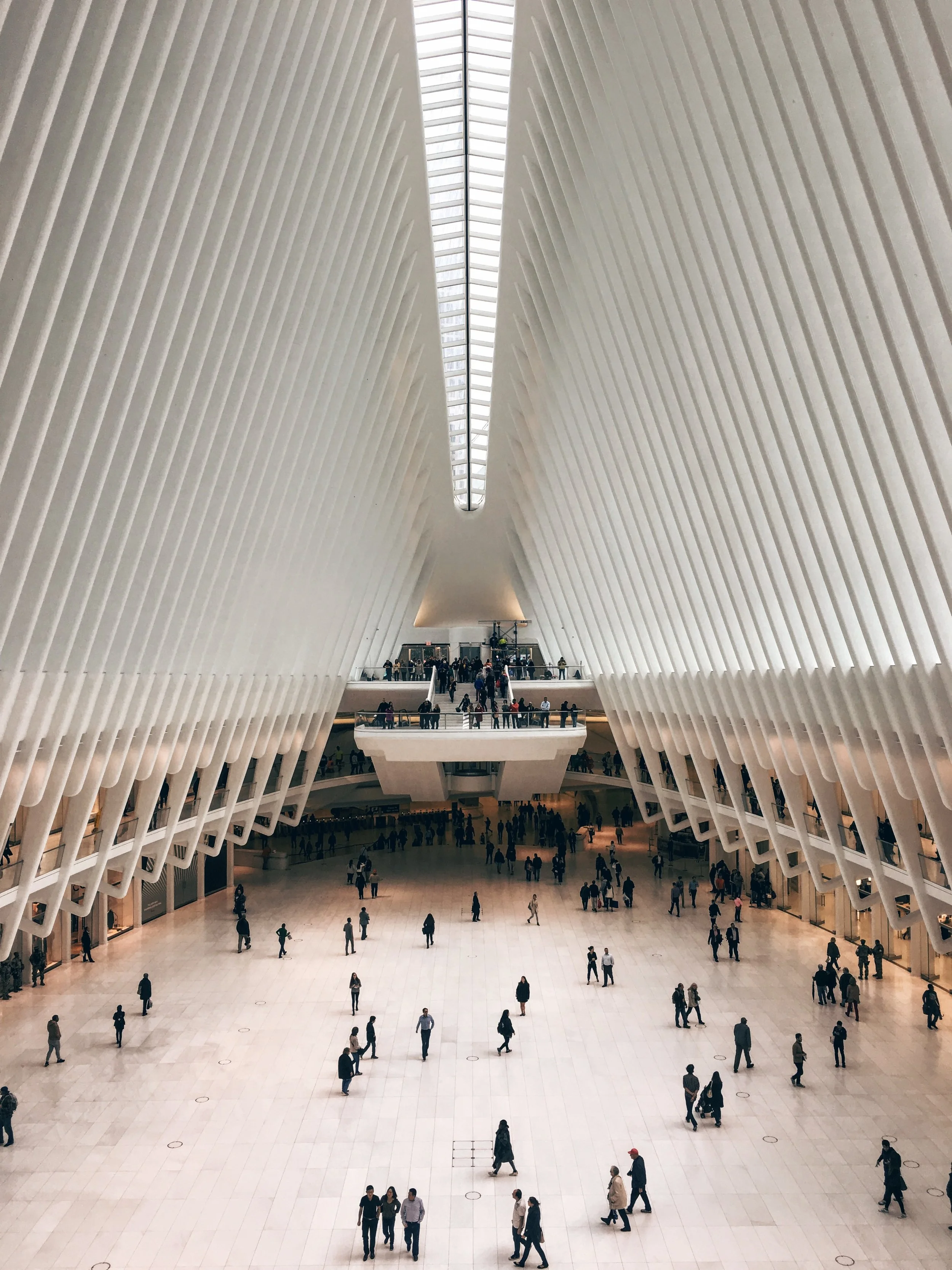 The Oculus at World Trade Center by Santiago Calatrava