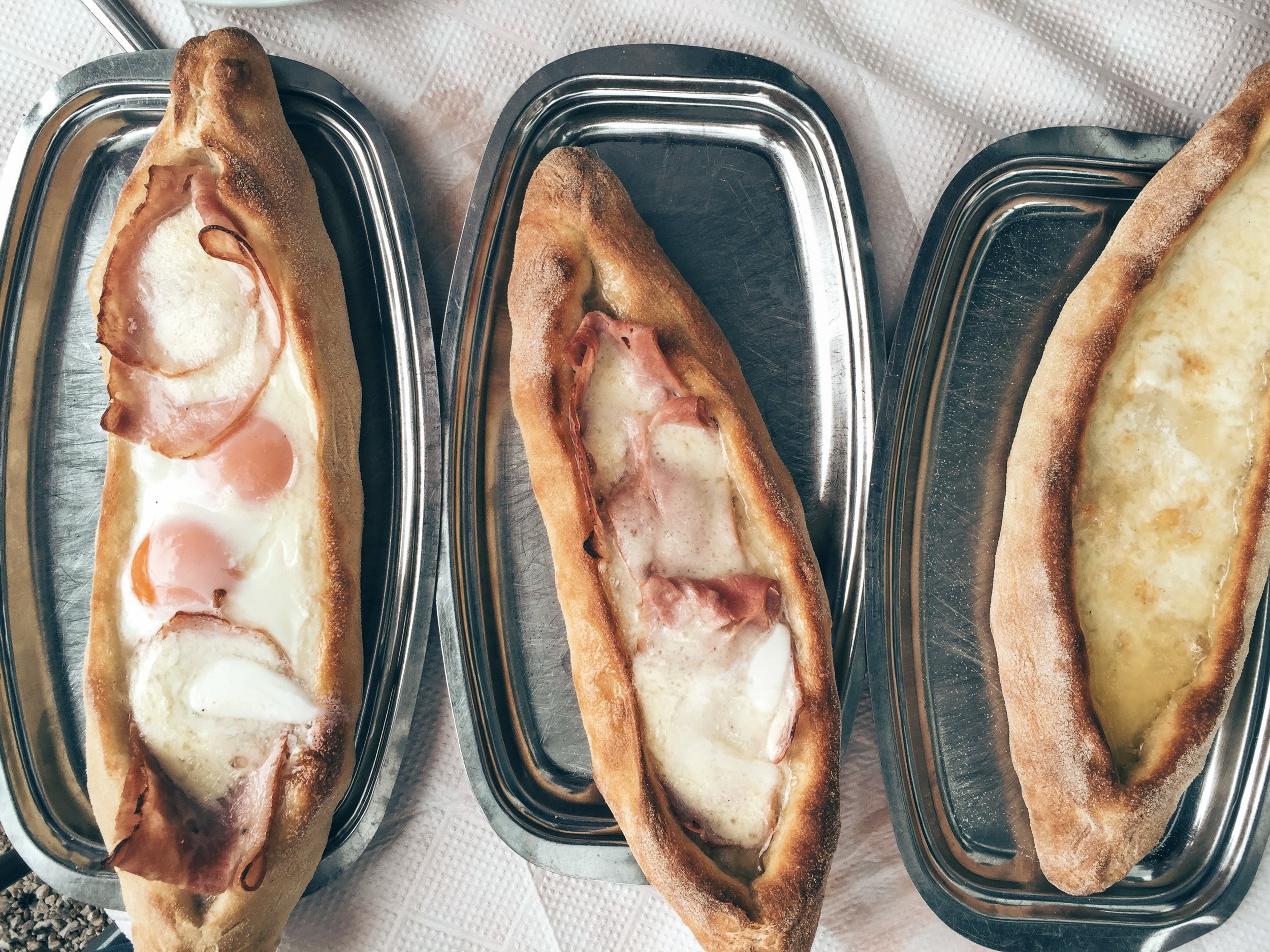 Options for your peinirli at Eleftheriadis in Drosia