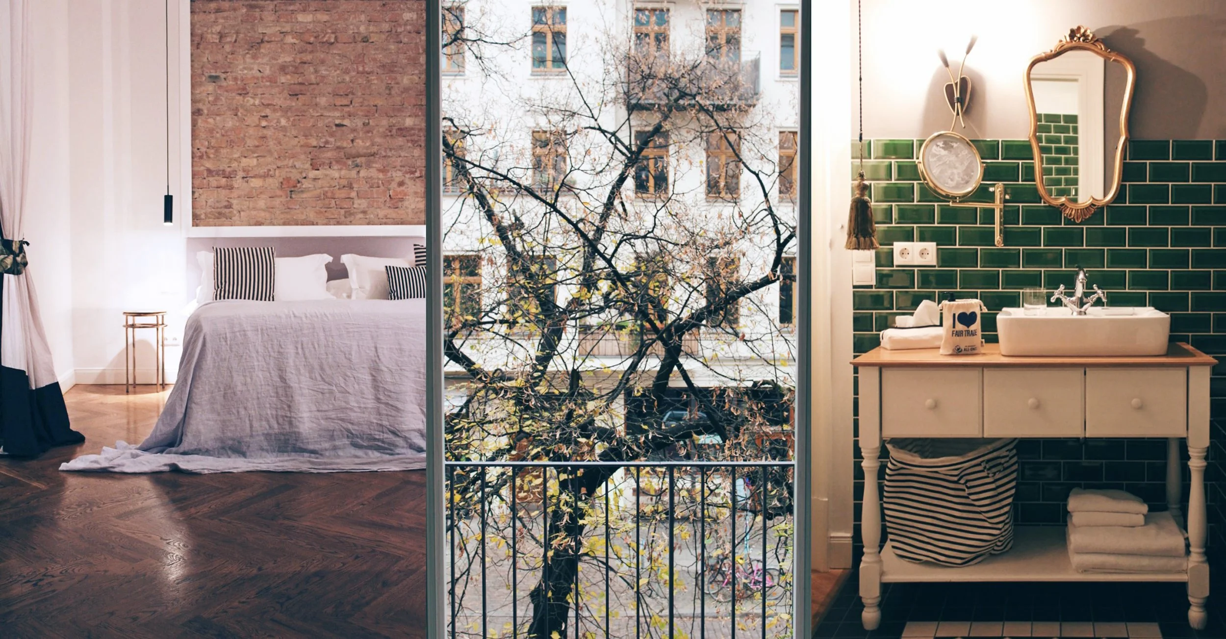 ...and then you arrive at Gorki apartments in Mitte to find out that this room is waiting for you and you then realize that you are not only in love with Berlin... You are in an actual relationship.