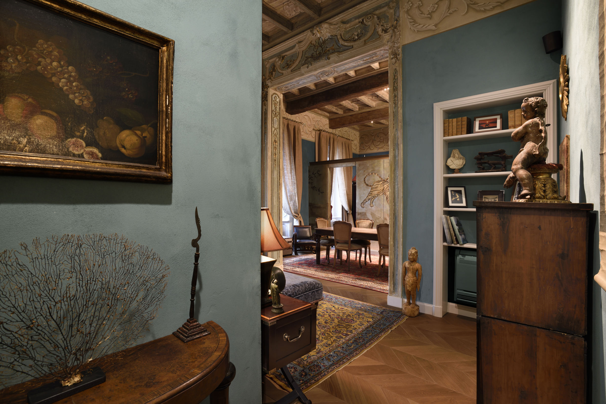 Beautiful decor at Casa Ranieri Tenti