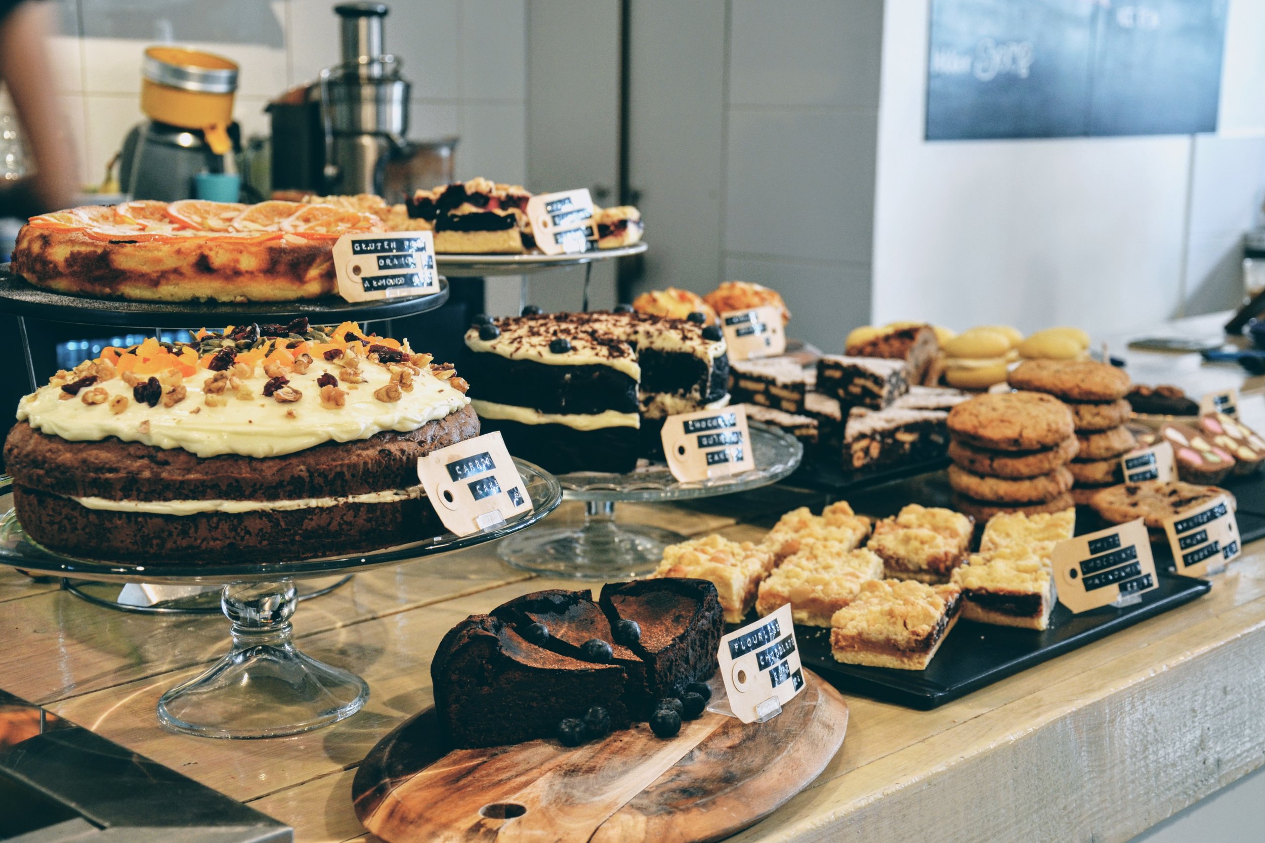 Plentiful breakfast options at Bakers & Roasters