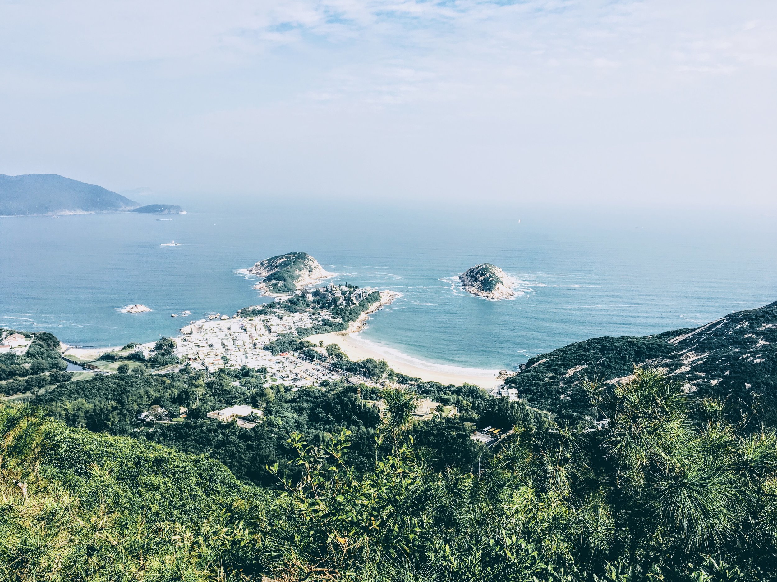 View from the top of Dragon’s Back