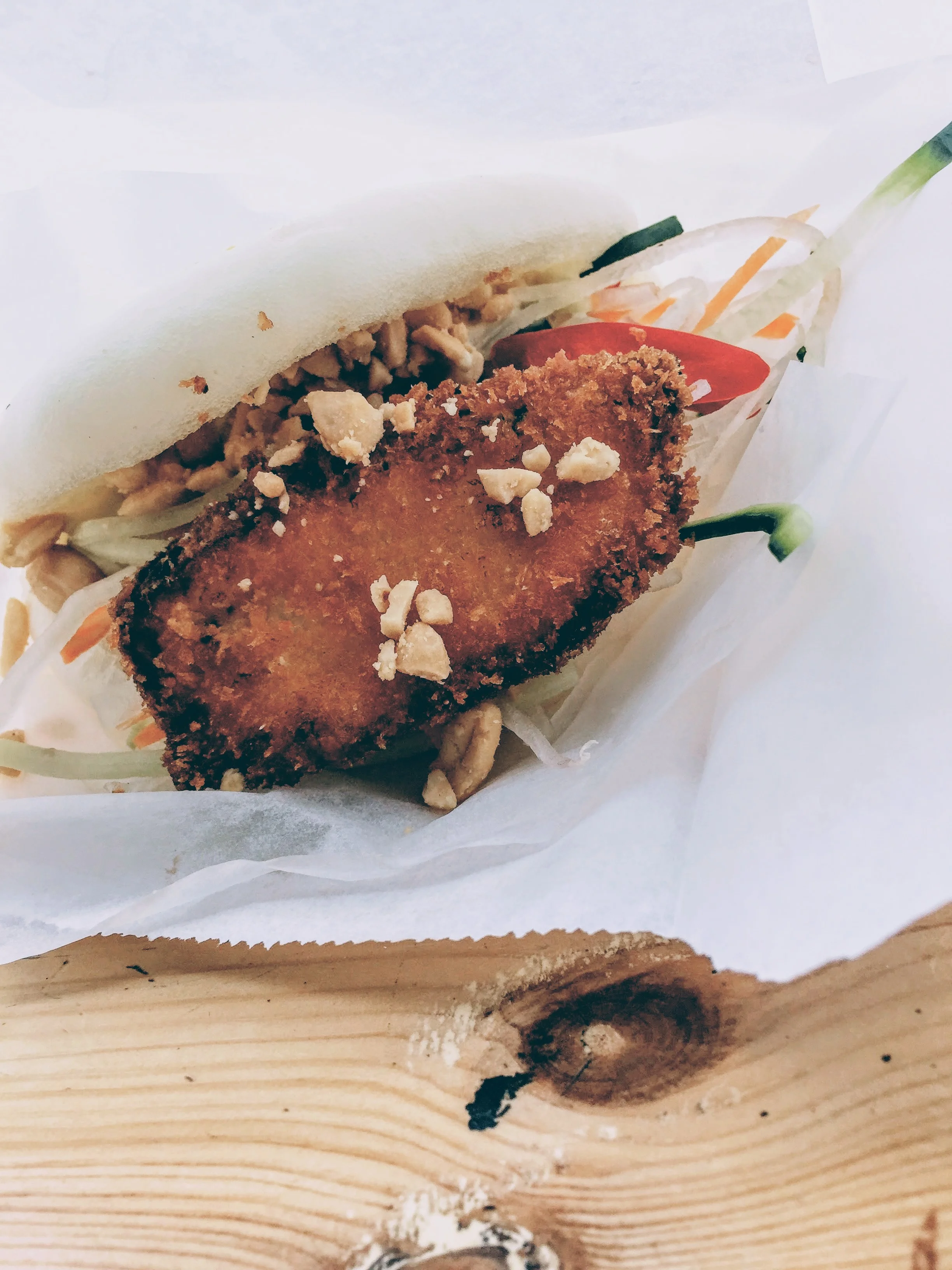 Mr Pug's Chicken bao bun