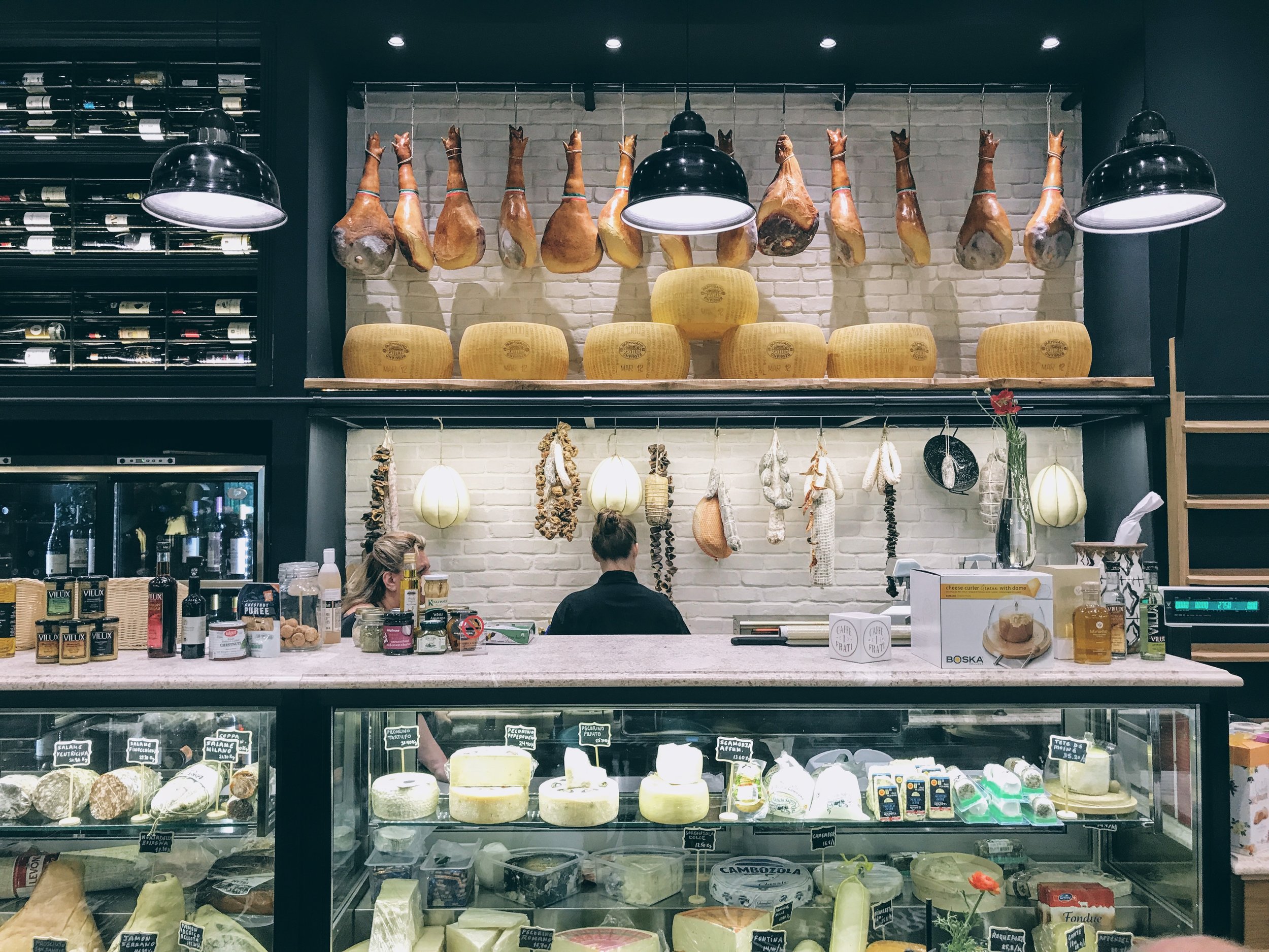 Top quality meat and dairy at I Fratti Delicatessen