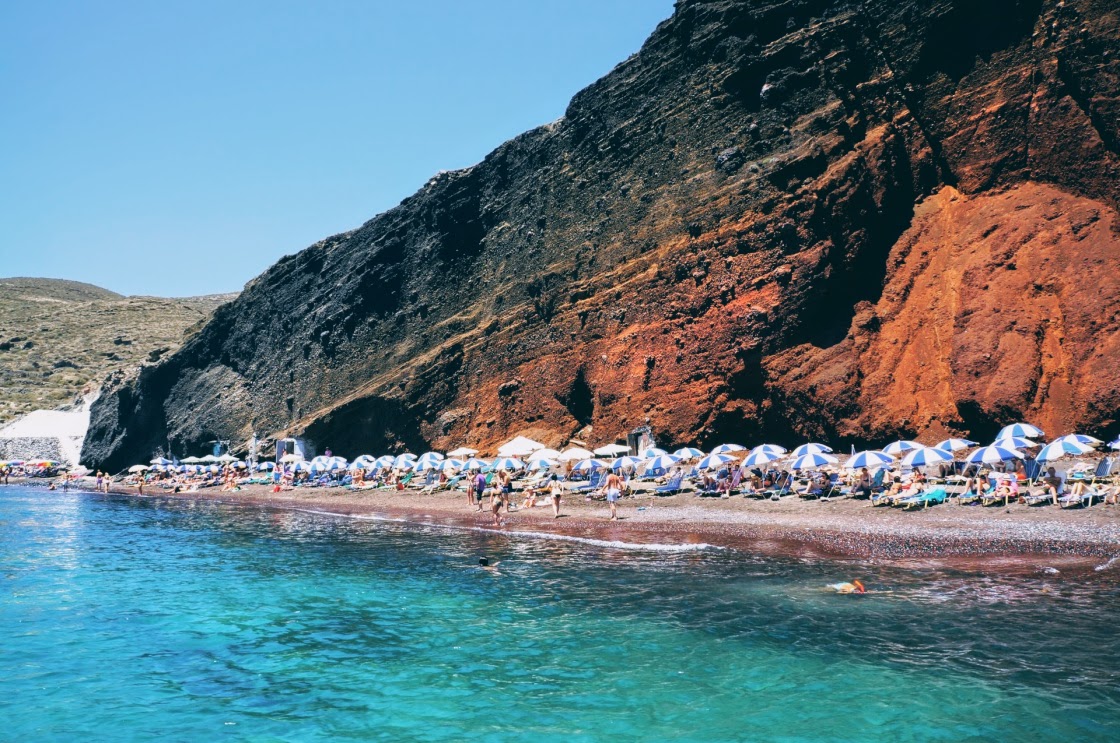 Red beach
