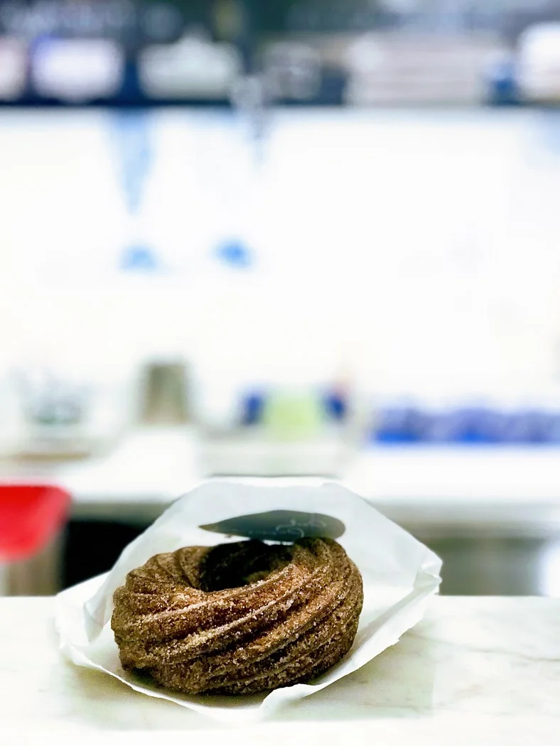 Meet the cruller - warm, crisp, moist