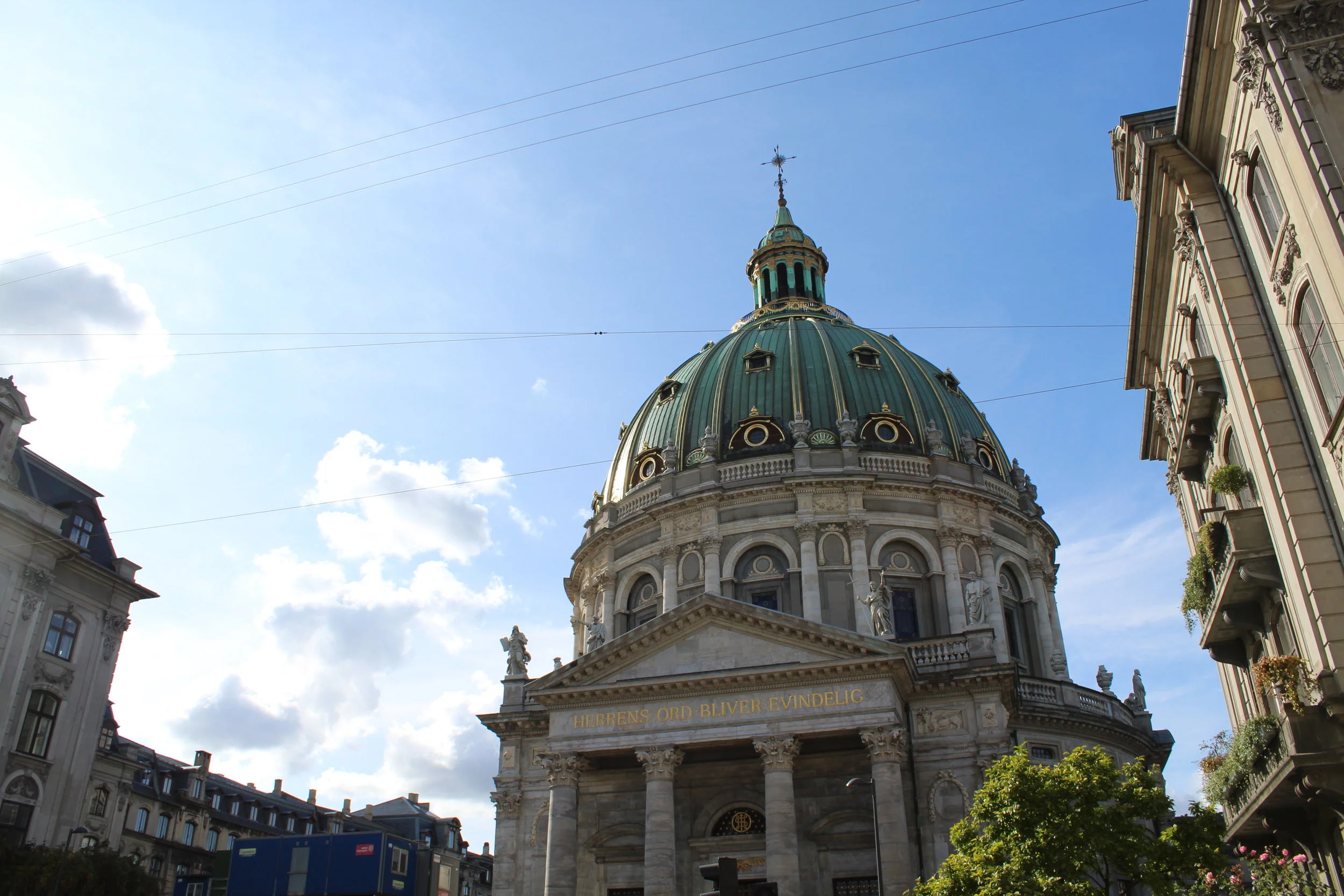 The dome of the Marble church