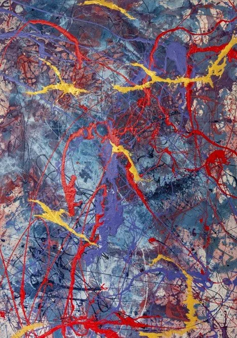 Voice of Soul 34¾” w x 47¾”h | $670 When the mind is quiet, the Self can fully enter the present moment, making room for intuition and inner guidance. Voice of Soul speaks to the soft, steady whispers that rise from deep within us — the voice