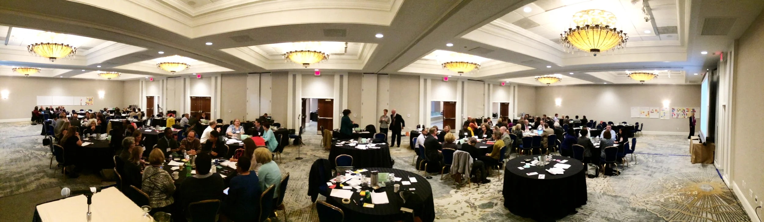Photo: Alden e. habacon. View from the stage. 