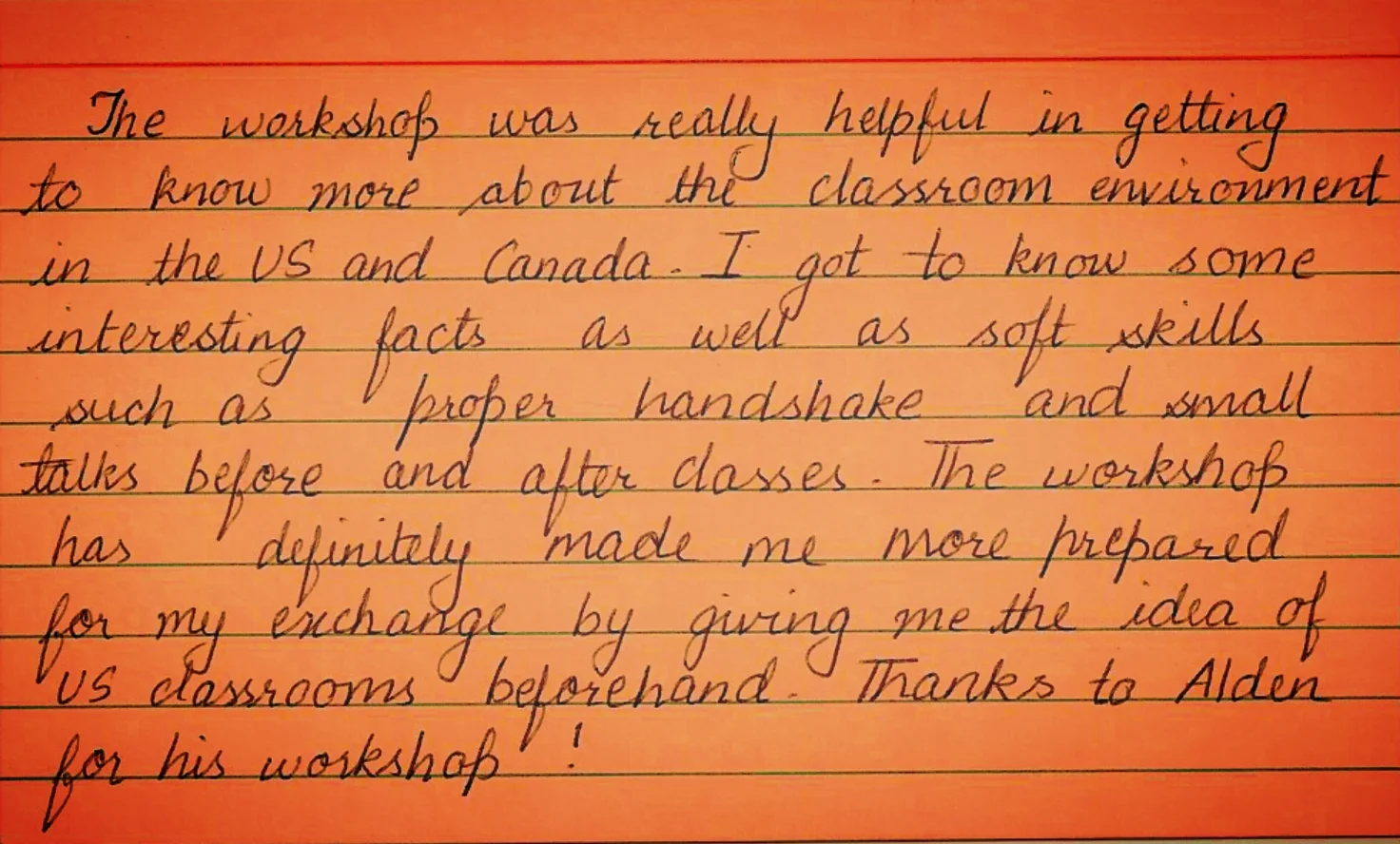 Student Testimonials Alden E Habacon