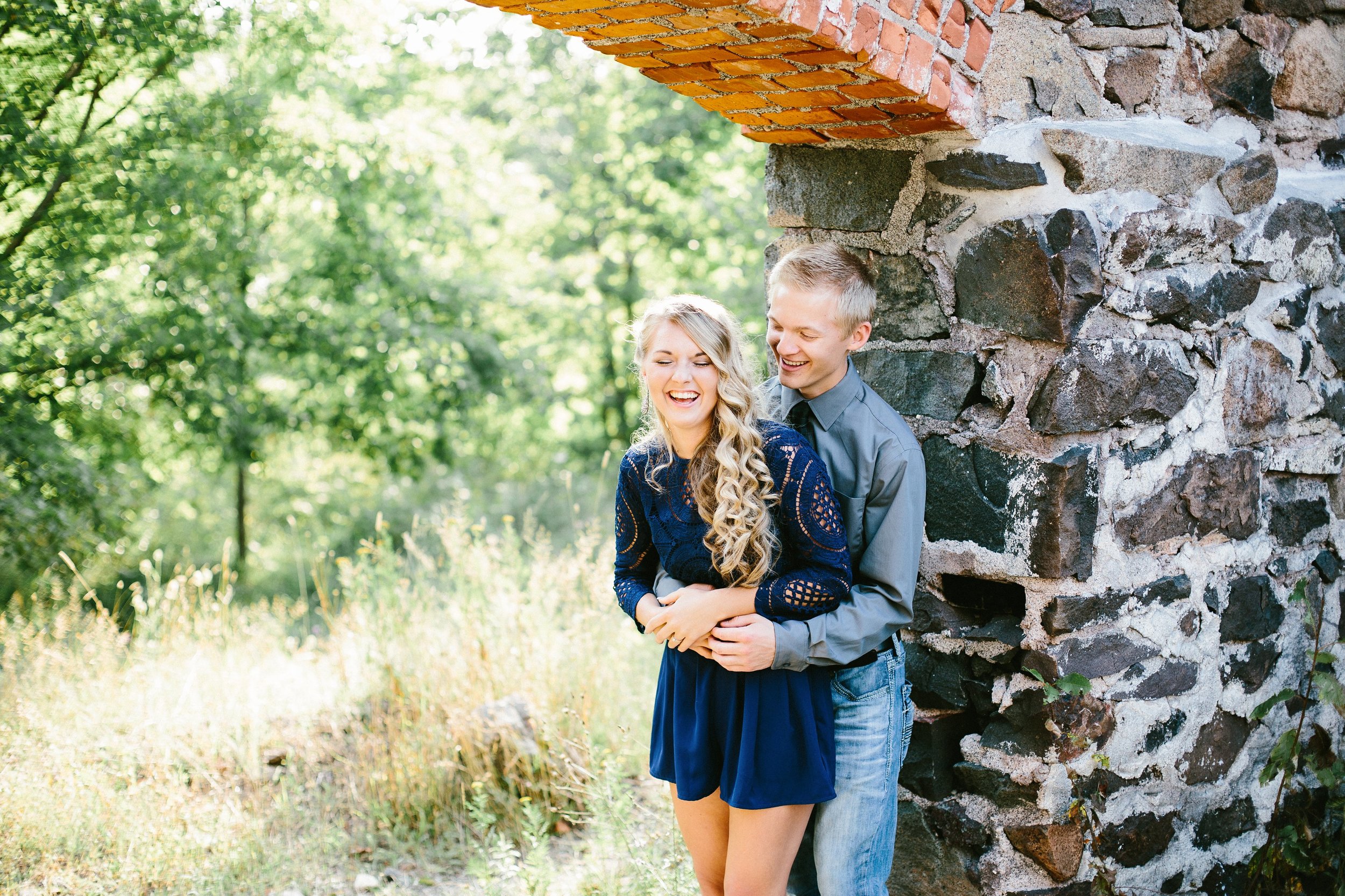 Quincy Ruins Upper Michigan Engagement Session by Seattle WA Photographer Janelle Elaine.jpg