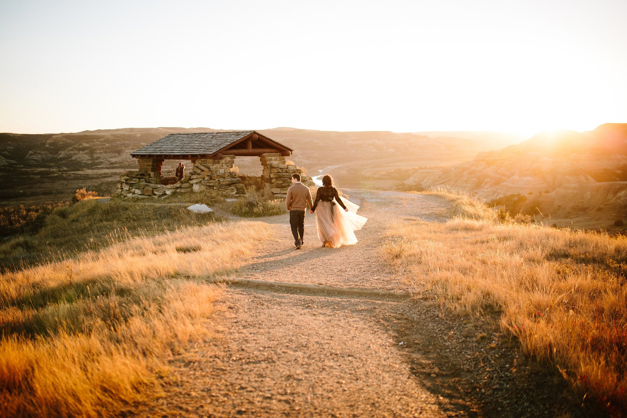 Romantic Love Anniversary Adventure Session at the Theodore Roosevelt National Park in North Dakota by Seattle WA destination portrait and engagement photographer Janelle Elaine Photography.jpg