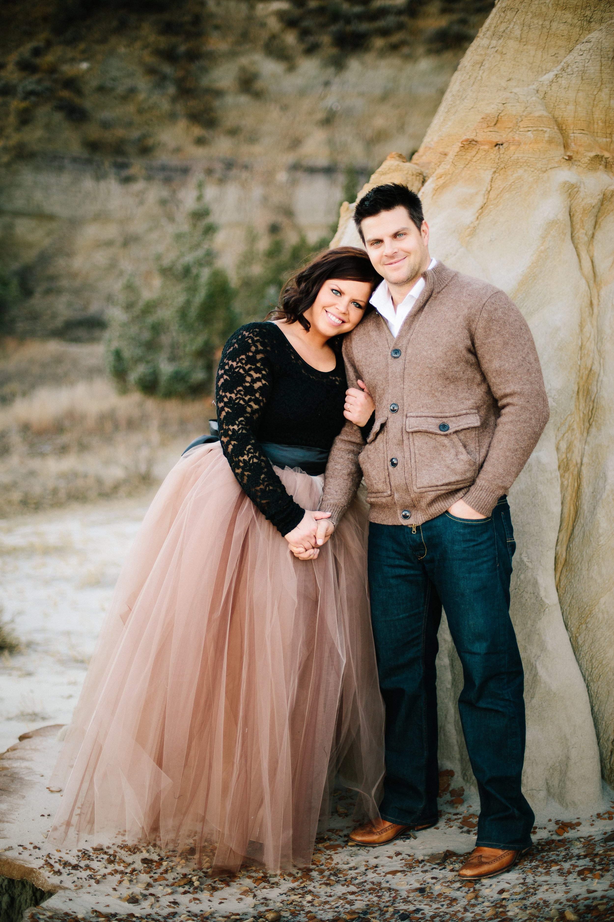 Romantic Love Couples Adventure Session at the Theodore Roosevelt National Park in North Dakota by Seattle WA destination photographer Janelle Elaine Photography.jpg