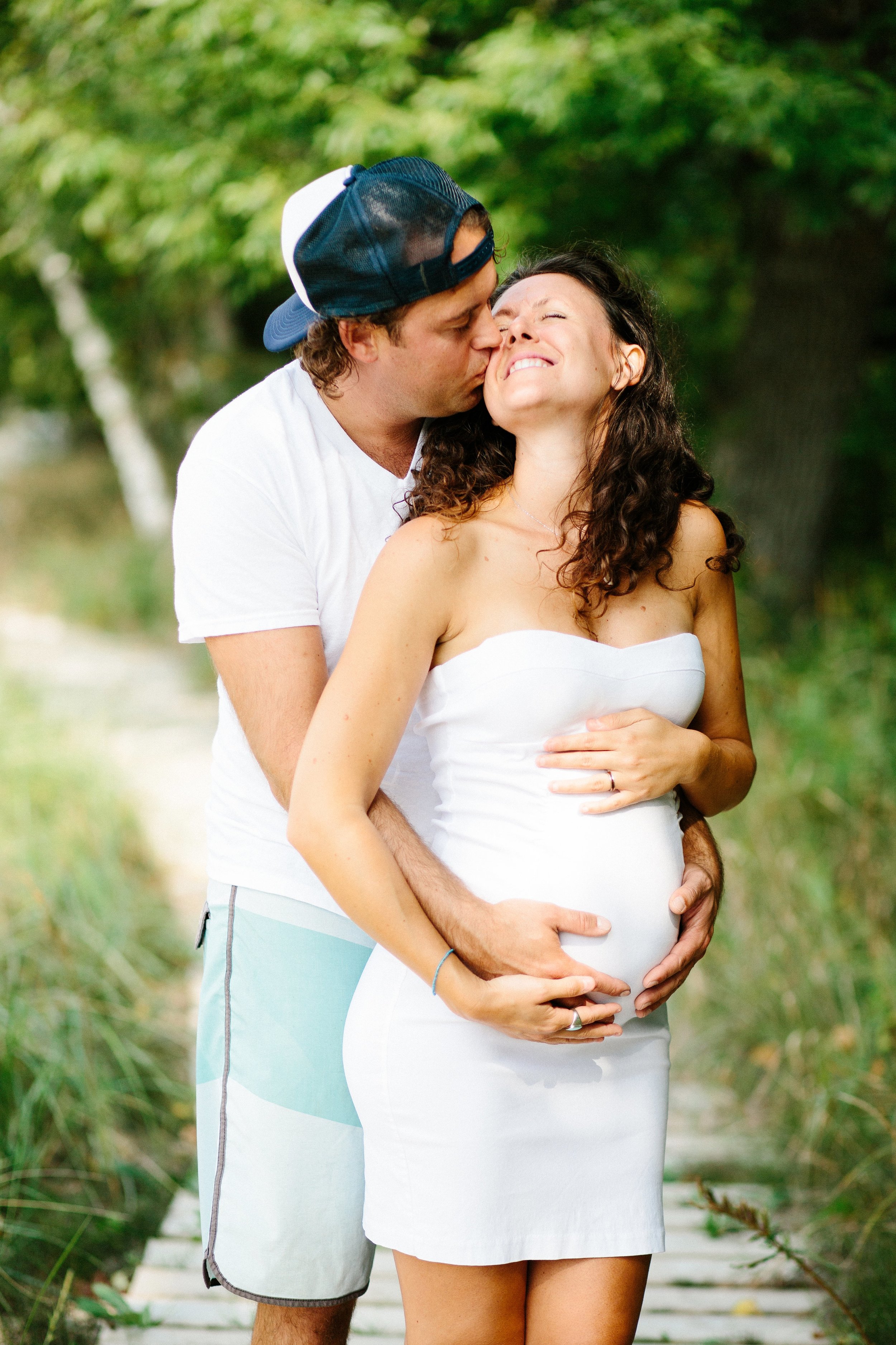 Summer Married Couples Maternity Beach Portrait Session in Door County WI by Seattle Photographer Janelle Elaine Photography.jpg