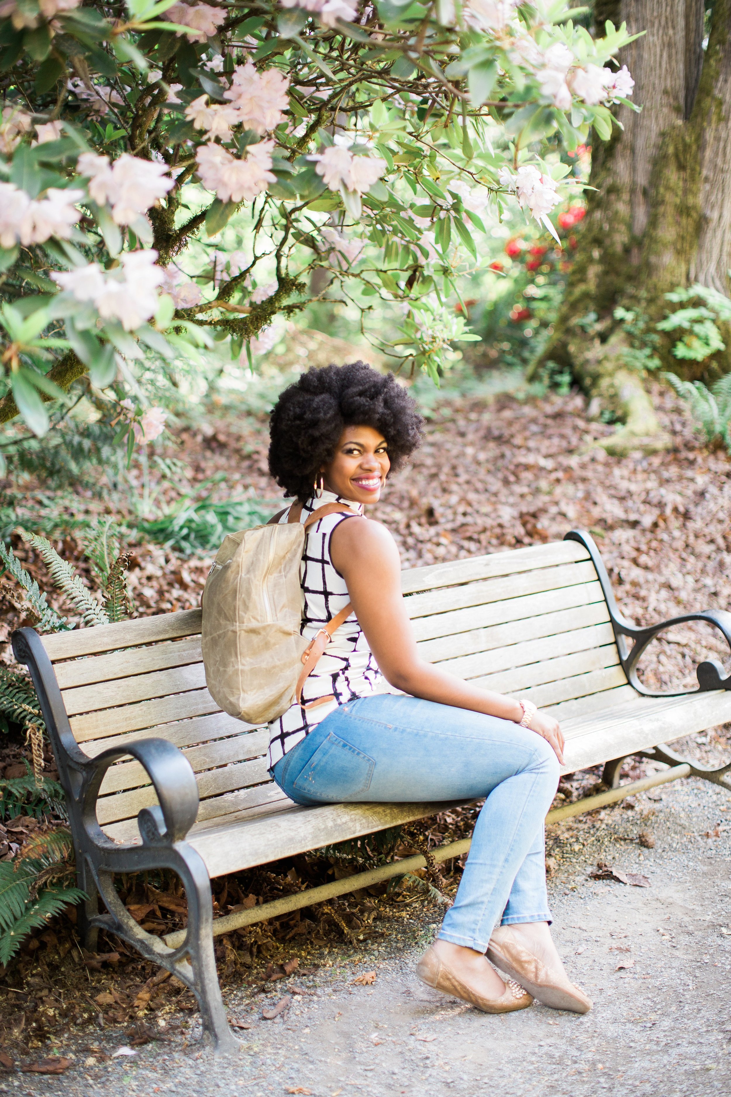 Business Branding Session for nonprofit fair-trade fashion company Sathi by Freeset USA photographed by Bellevue WA photographer Janelle Elaine Photography at Bellevue Botanical Gardens.jpg