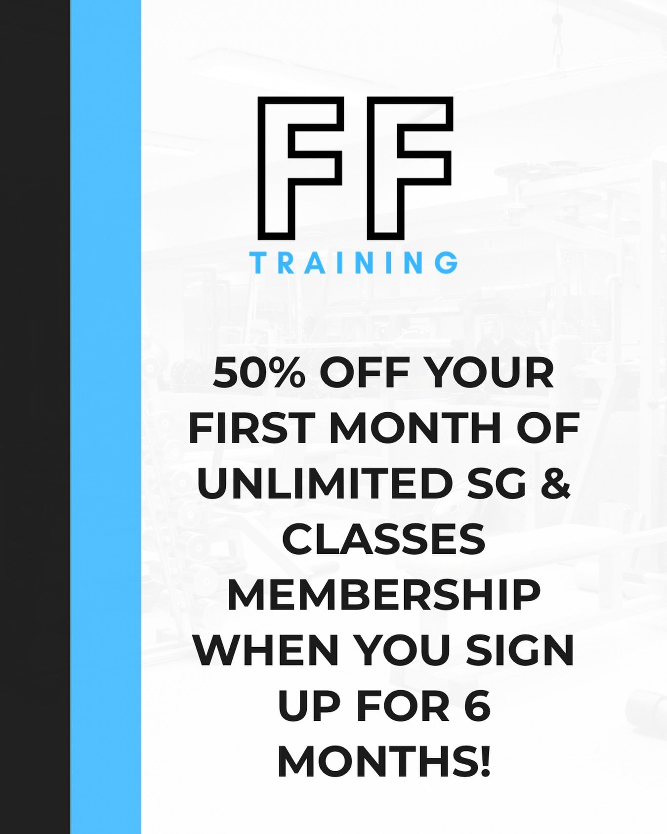 Ends at midnight! Code FIFTY at checkout on your browser 💕 Or let us know you want to sign up and we&rsquo;ll set it up for you! ✅

#smallbusiness #thanksgiving #workout #fitfam