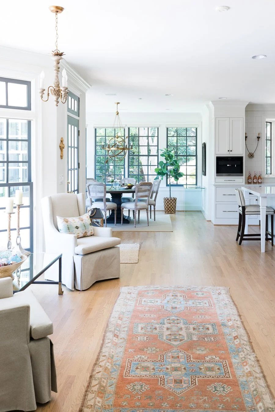 How do you live? What suits your family best? Flipped the breakfast room to the back.