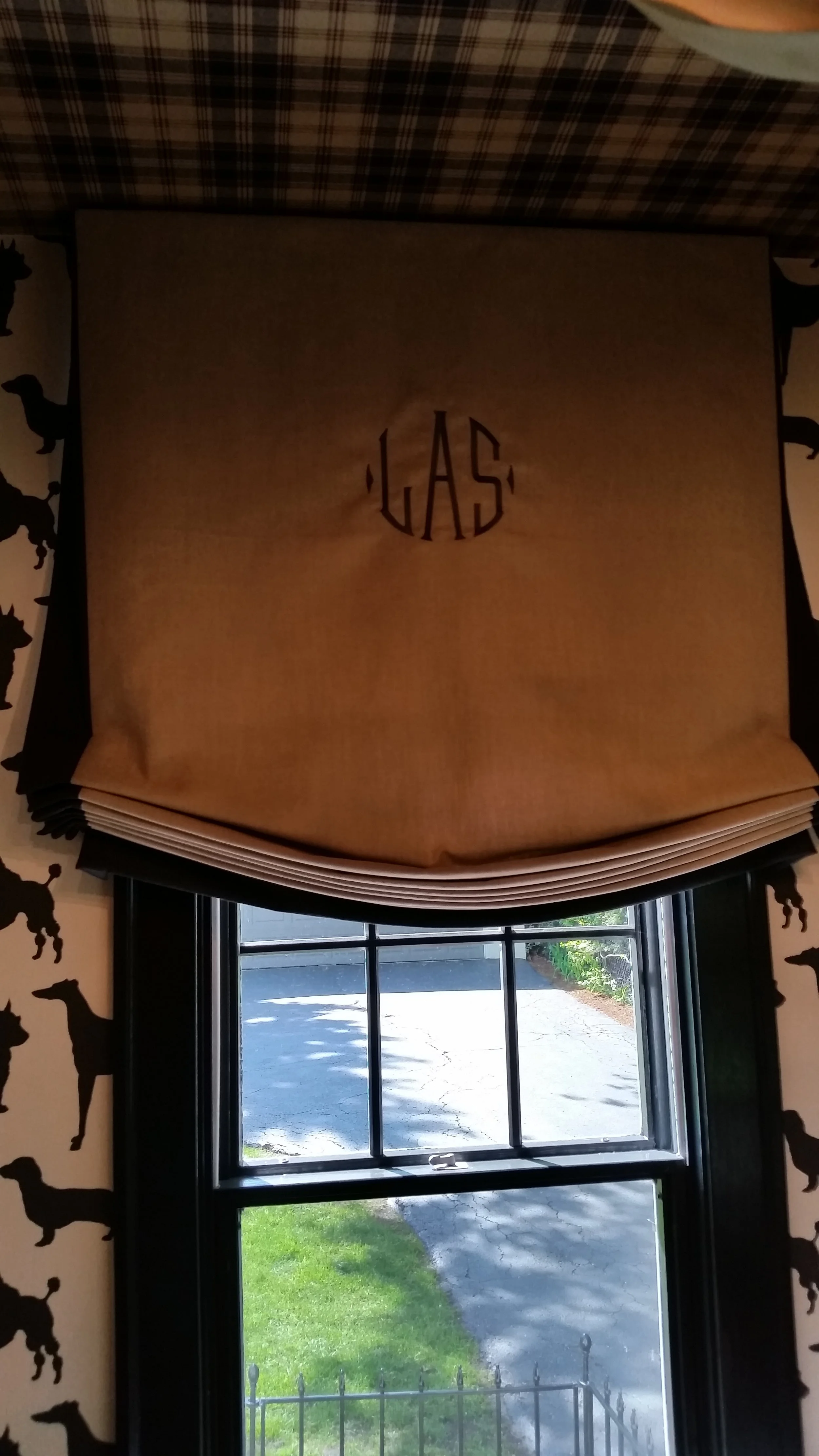 Monograms ... I place them wherever I can!