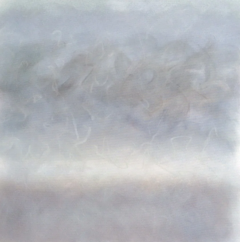  Roisin Bateman,  Napeague Shoals II , oil on linen, 34" x 34" 