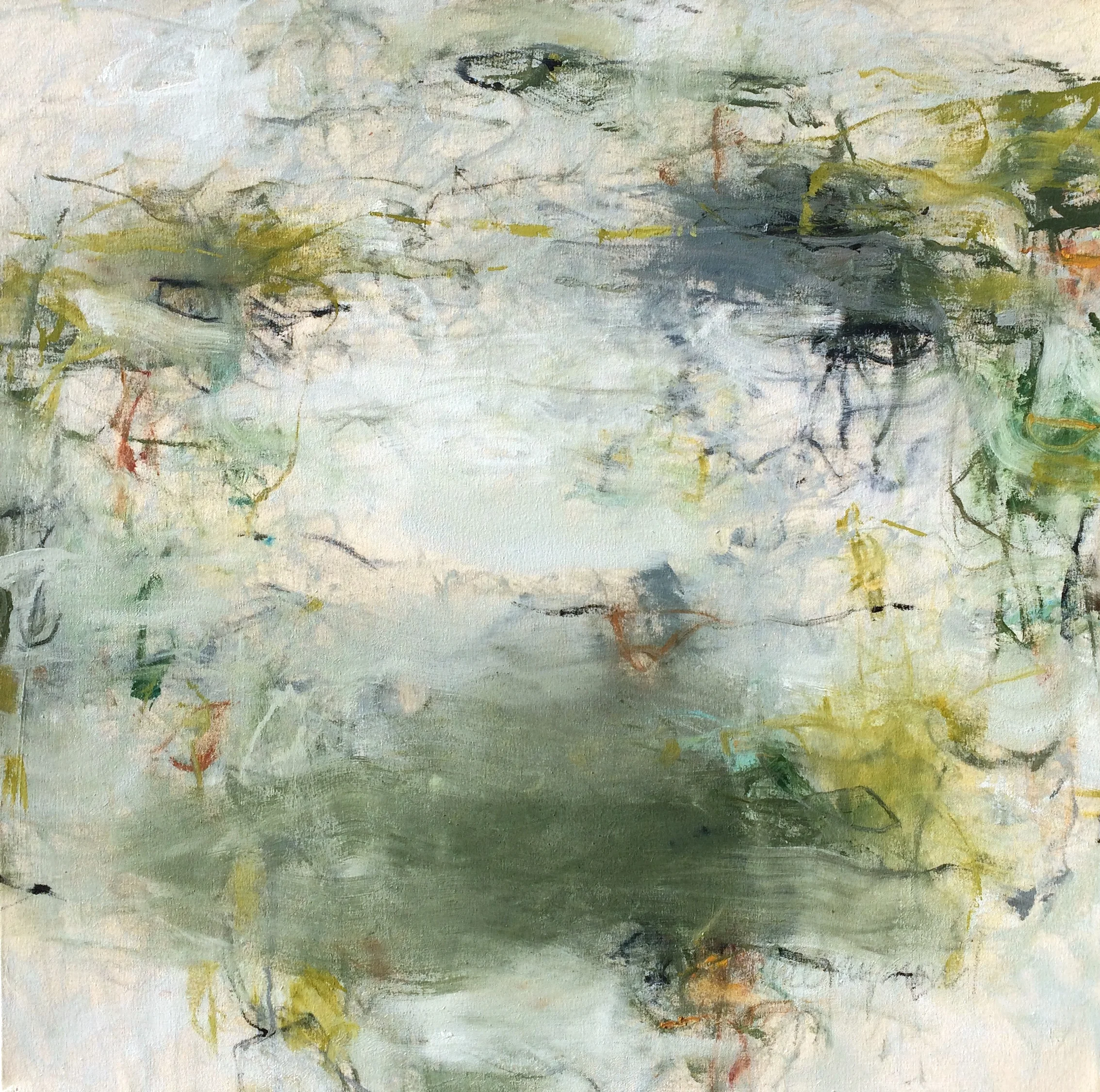 Anne Raymond, Windward , oil on canvas, 36" x 36"